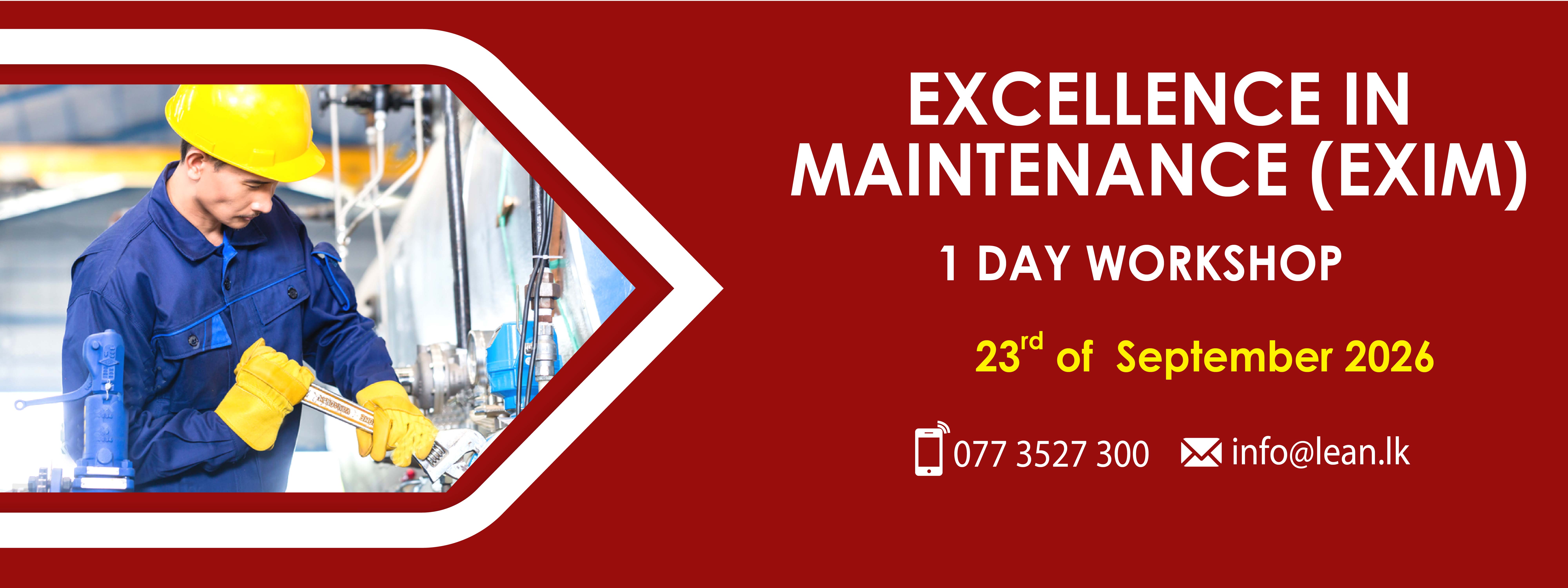 Excellence In Maintenance